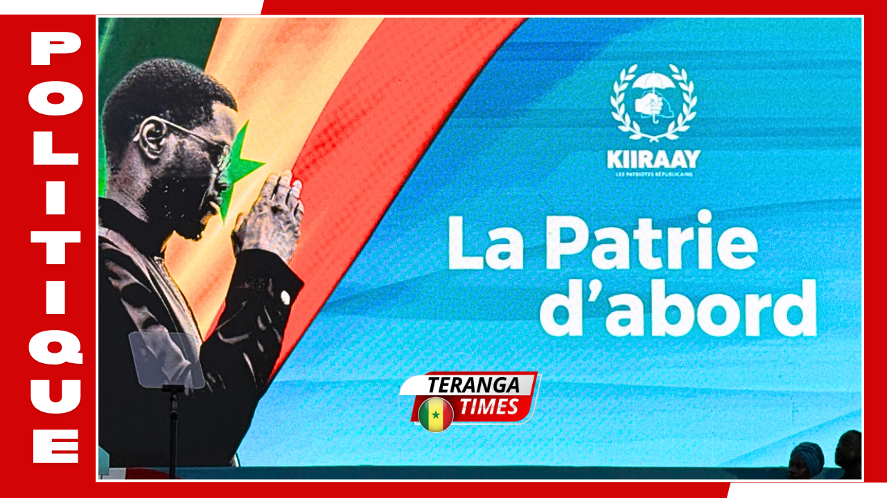 KIIRAAY, La Patrie d’abord : Bassirou Diomaye Faye lance officiellement son nouveau parti politique