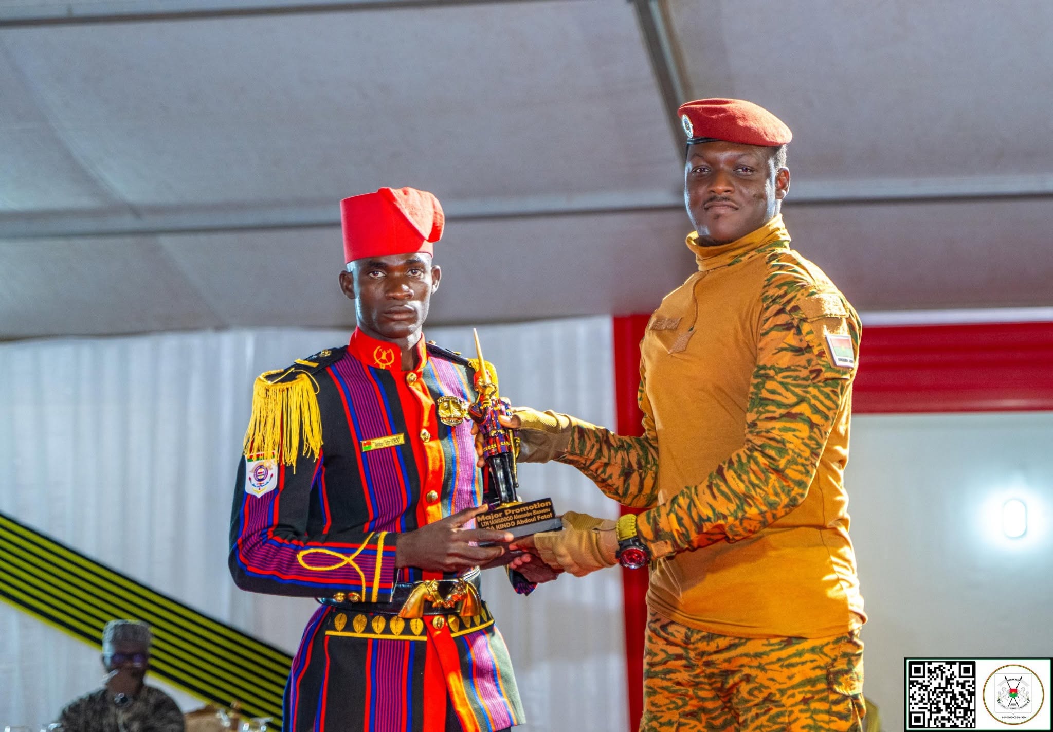 Burkina Faso / AMGN: Ibrahim Traoré et la 25e promotion fêtent leur sortie à Pô dans la tradition militaire