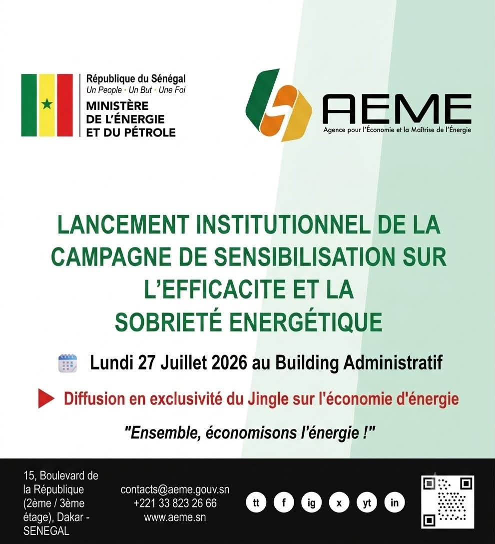 L’AEME lance une campagne nationale de sobriété énergétique face aux pics de chaleur