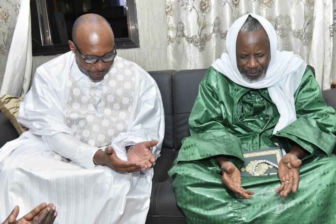Préparatifs du Grand Magal de Touba 2026: Barthélemy Dias reçu par le Khalife Général des Mourides