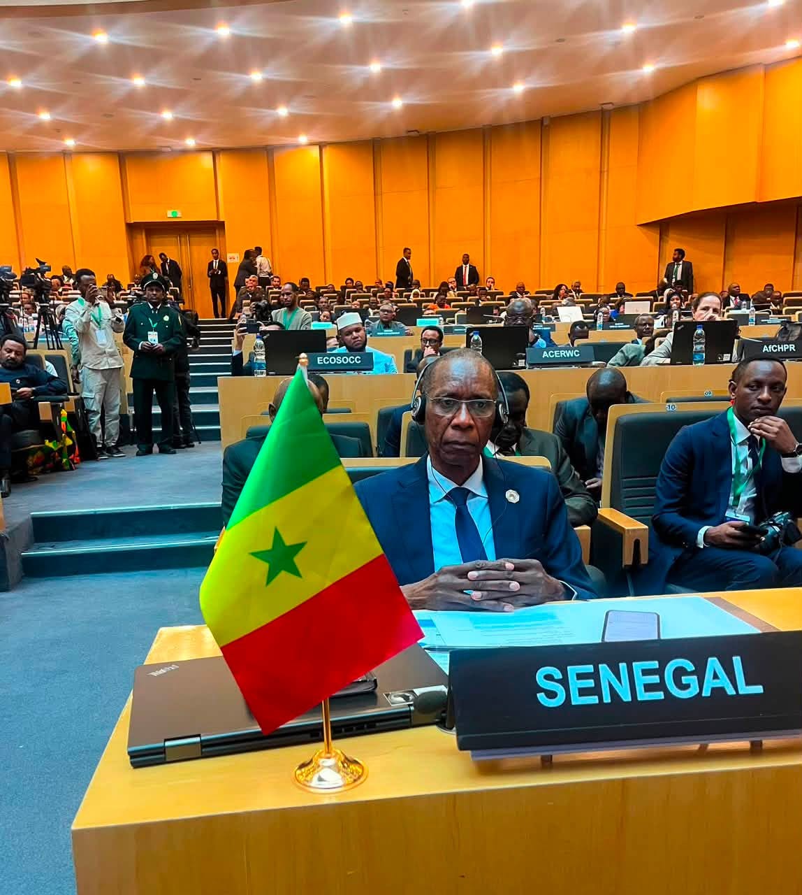 Diplomatie: Le ministre Cheikh Niang participe à la 49e Session ordinaire du Conseil exécutif de l'Union africaine à Addis-Abeba