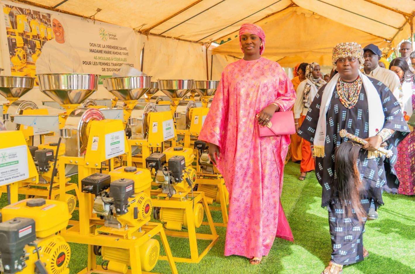 Ziguinchor / Autonomisation économique : Marie Khone Faye soutient les femmes agricultrices et transformatrices de la Casamance