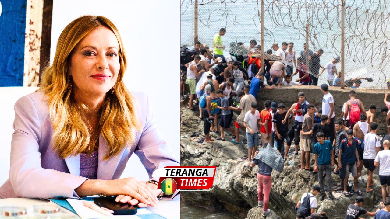 Giorgia Meloni appelle à une réponse européenne commune face à la crise migratoire de Ceuta