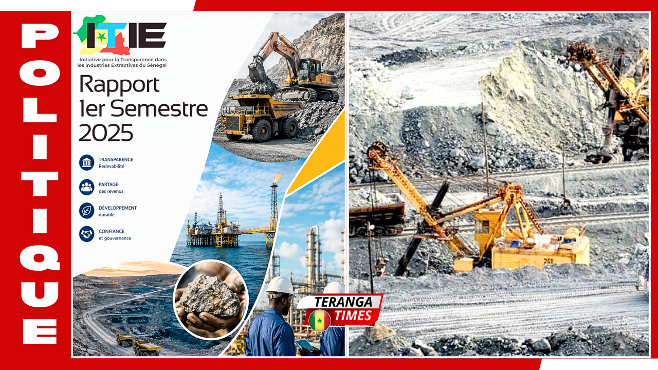 Sénégal: le secteur extractif a généré 303 milliards de FCFA au premier semestre 2025