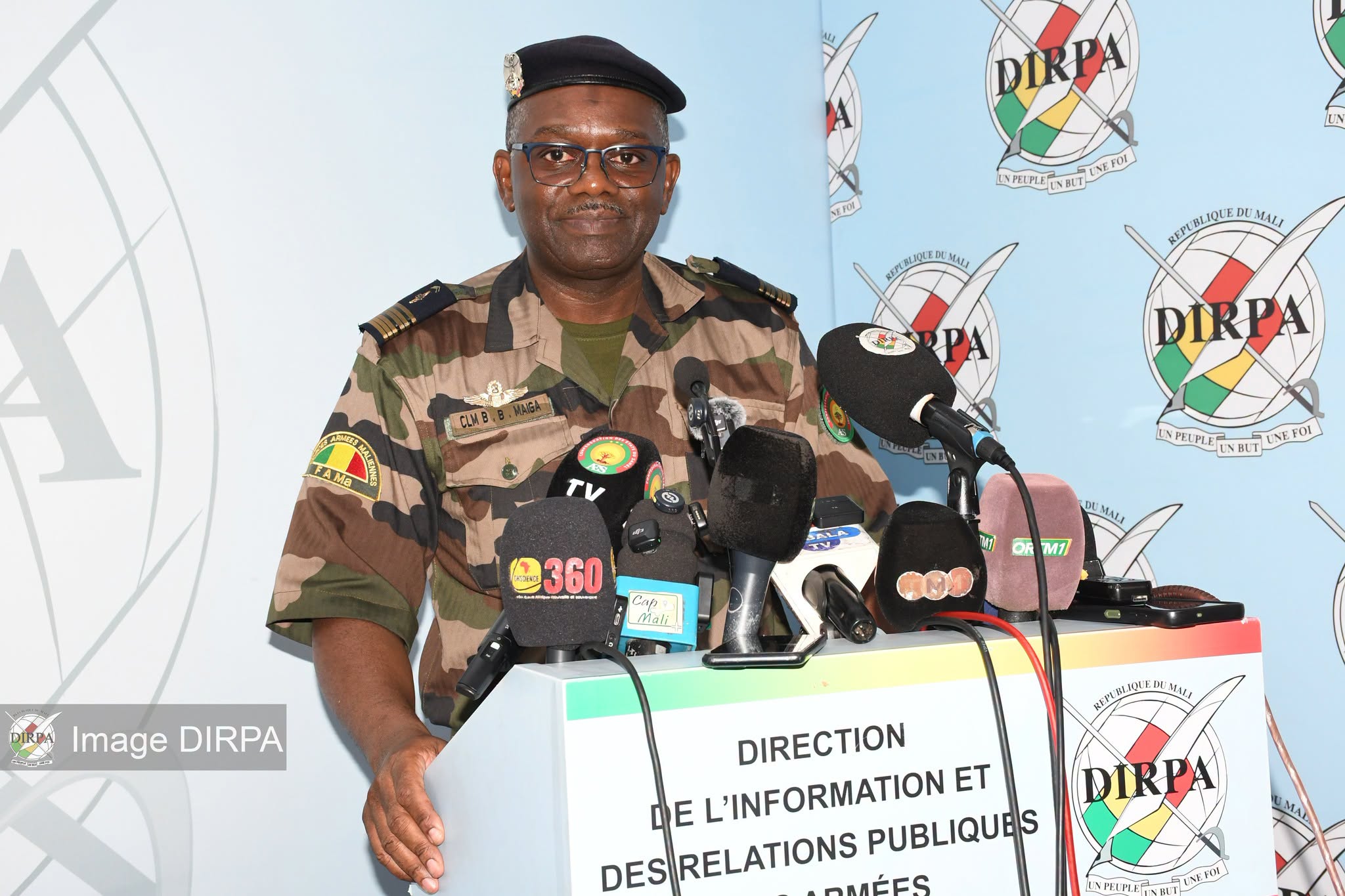 Mali : la DIRPA dresse le bilan des opérations des FAMa et appelle à la vigilance face à la désinformation