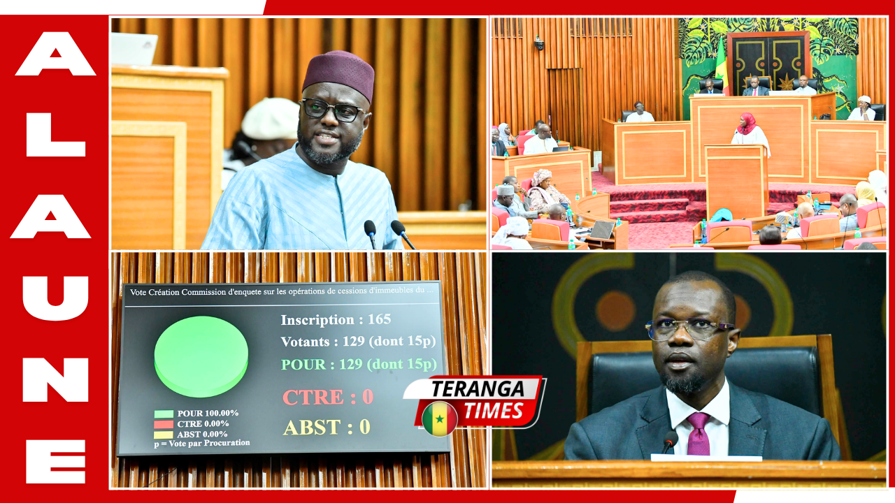 L’Assemblée nationale du Sénégal crée six commissions d’enquête sur la gestion des affaires publiques