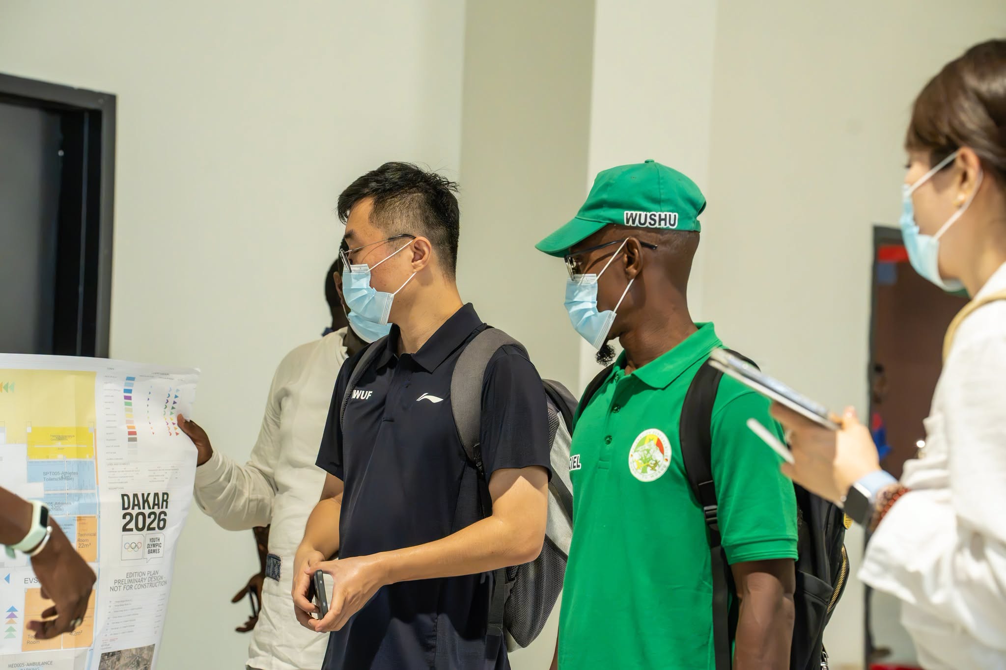 JOJ Dakar 2026: la Fédération internationale de Wushu inspecte les infrastructures à quelques semaines de l’événement