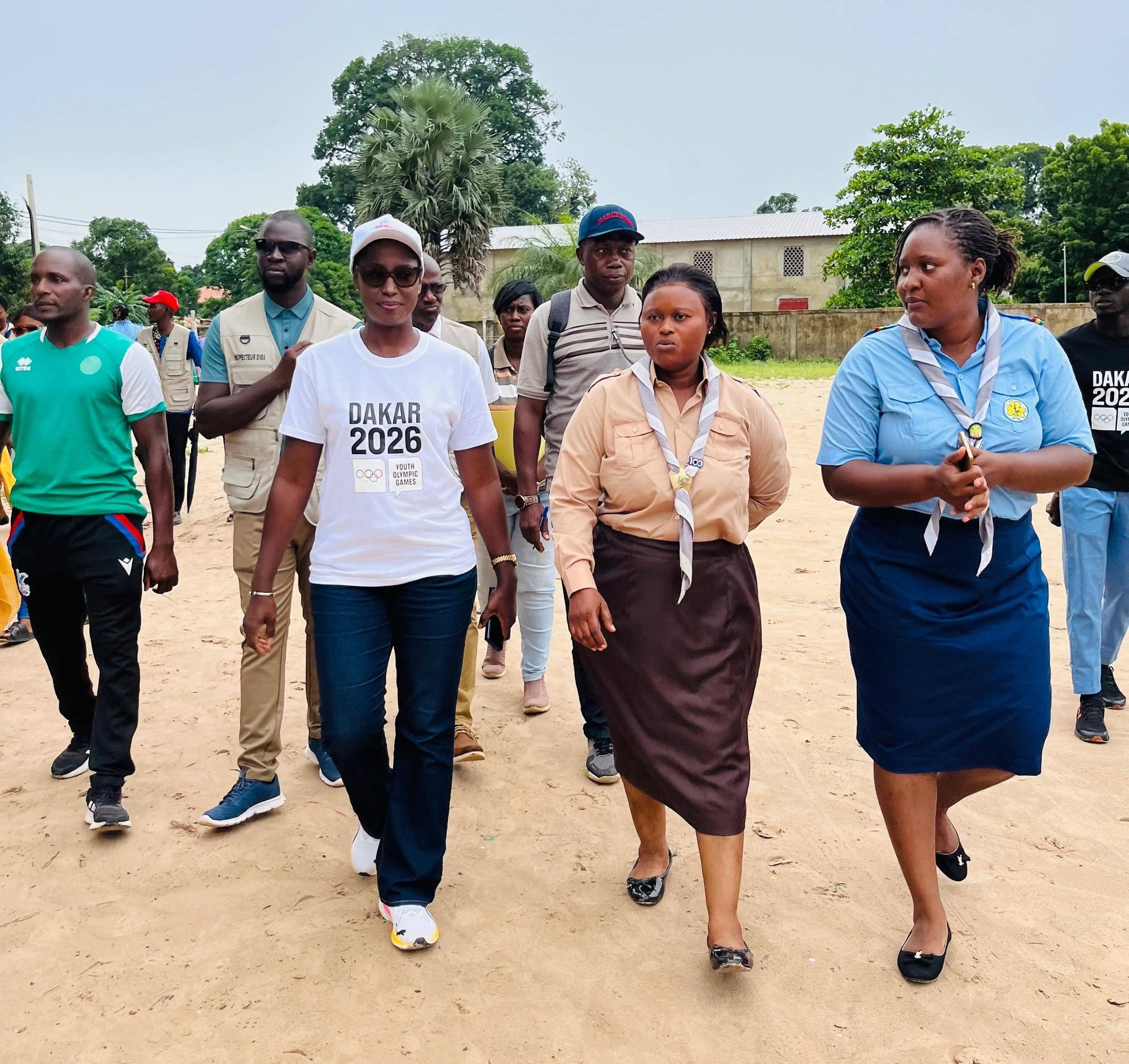 Ziguinchor: Djirèye Clotilde Coly aux côtés des Guides du Sénégal pour les Jeux Olympiques de la Jeunesse 2026