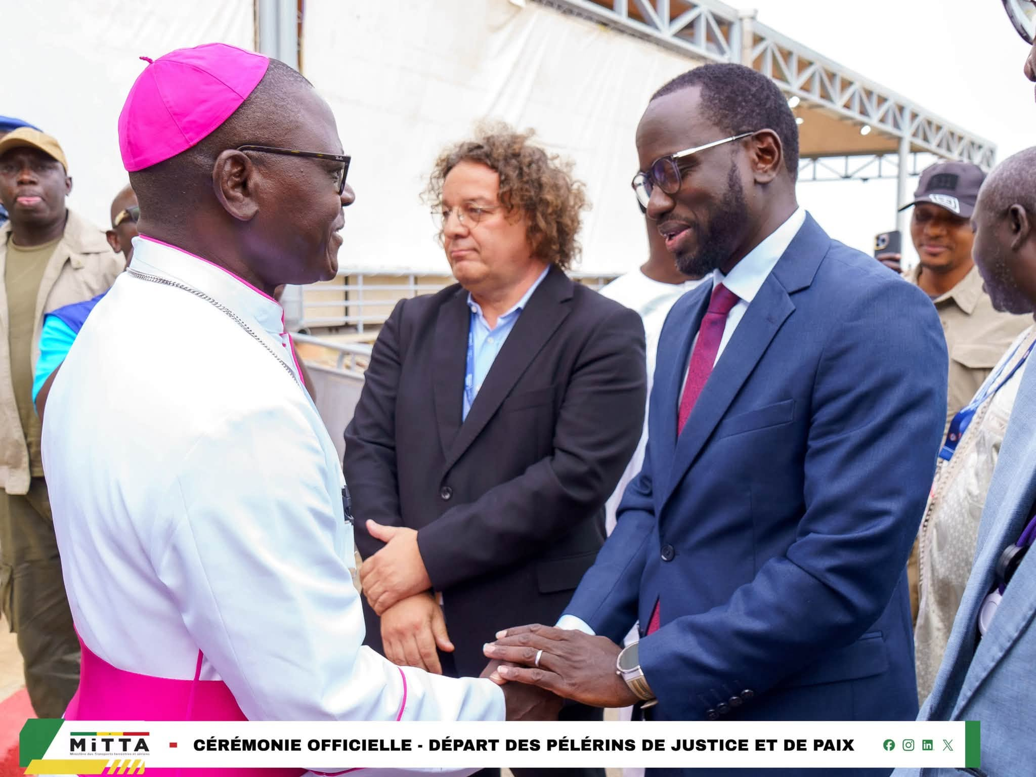 Dakar: Départ de 350 pèlerins catholiques sénégalais pour les Lieux Saints de la Chrétienté