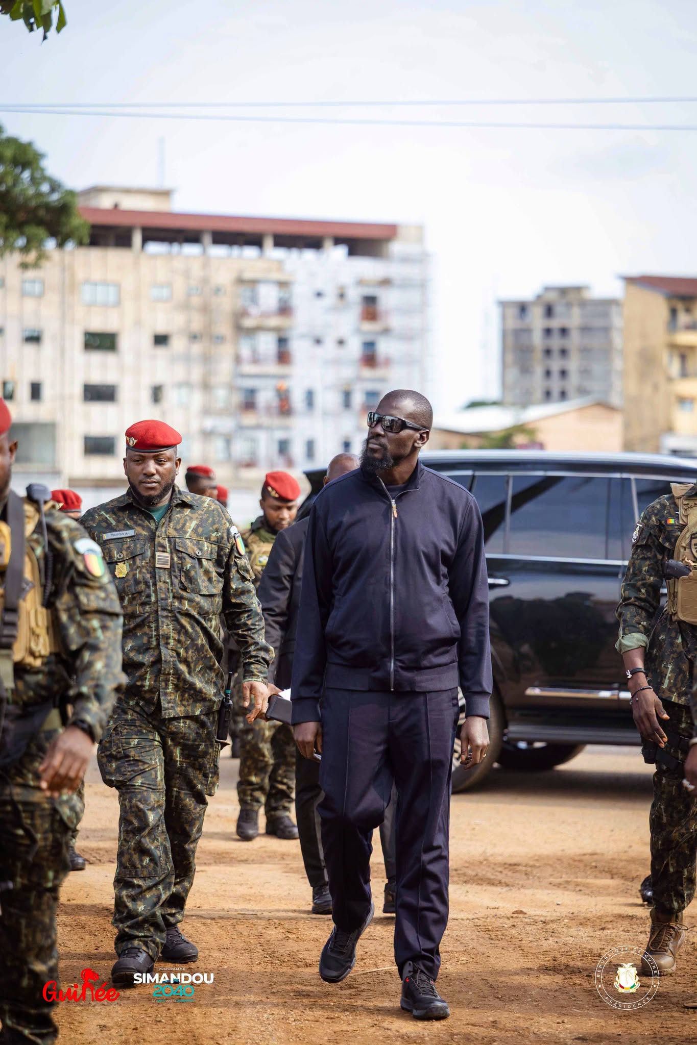 Guinée: le Président Mamadi Doumbouya inspecte les grands chantiers de modernisation de Conakry