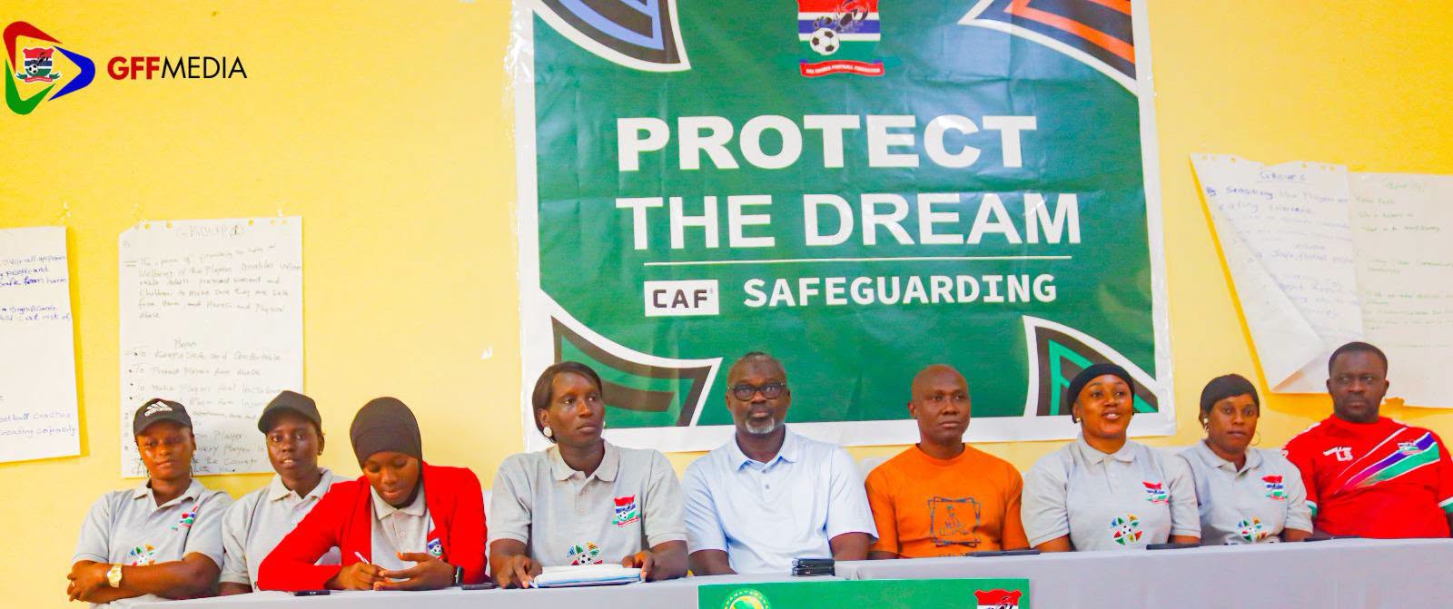 Gambie : le président de la GFF Lamin Kaba Bajo clôture une formation CAF sur la protection dans le football féminin, dans son ultime acte officiel