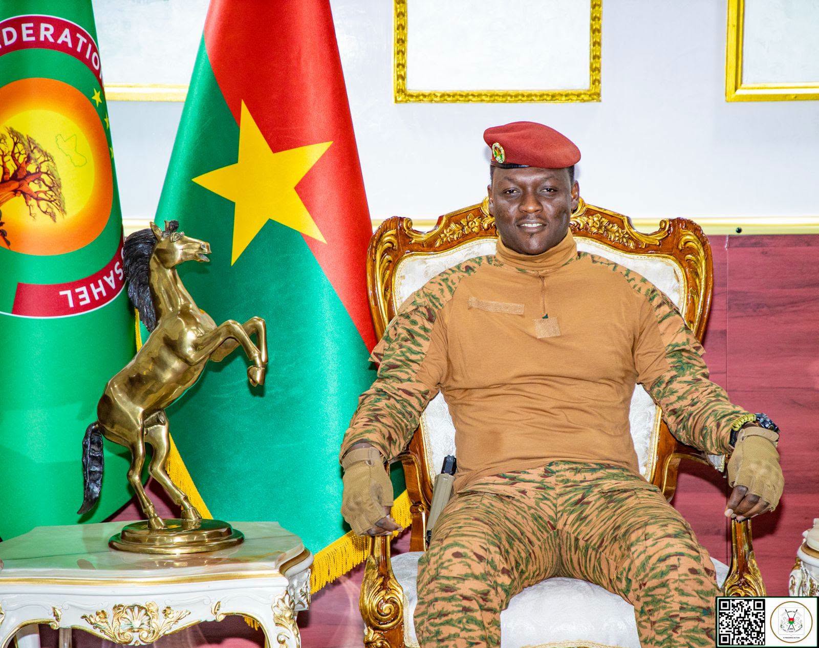 Burkina Faso-Belgique: Ibrahim Traoré reçoit Maxime Prévot pour renforcer la coopération