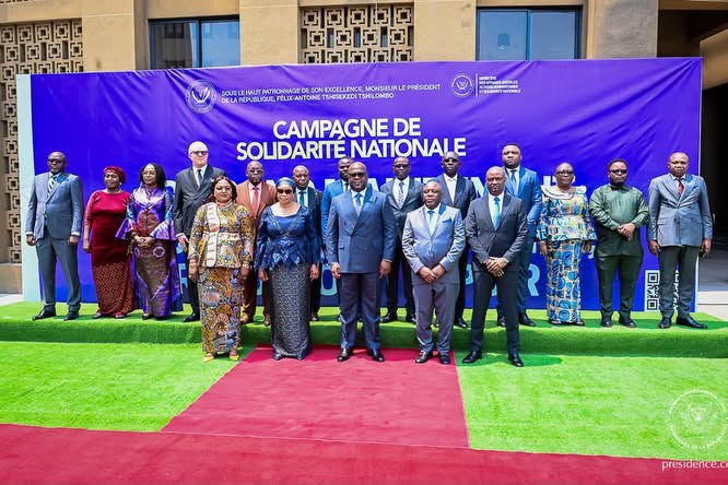 Kinshasa: Le Président Félix-Antoine Tshisekedi lance la Campagne de solidarité nationale pour les populations vulnérables