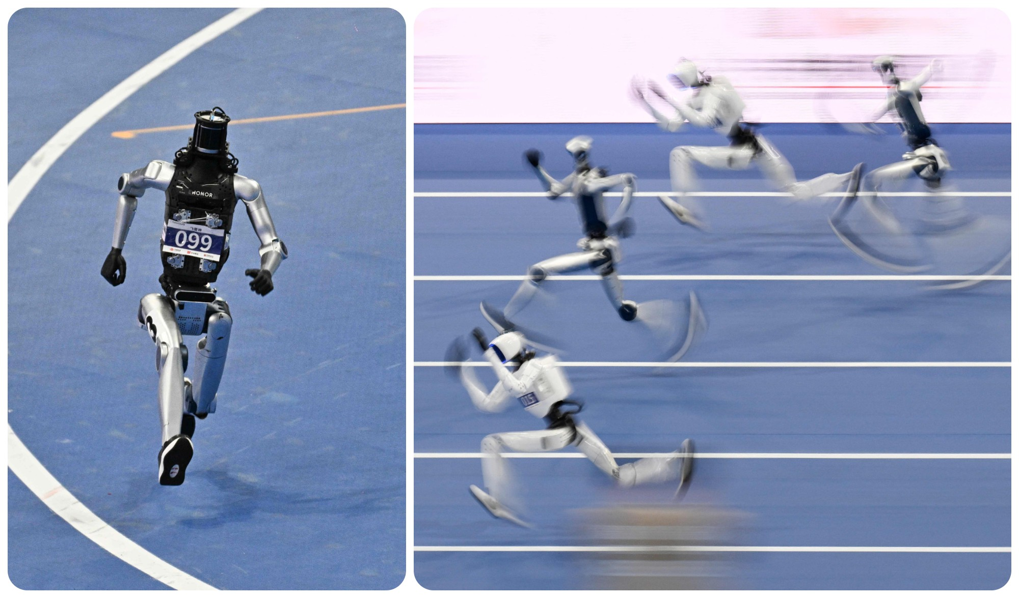 Un robot sprinteur chinois pulvérise de nouveau le record du 100 mètres, au prix de quelques étincelles