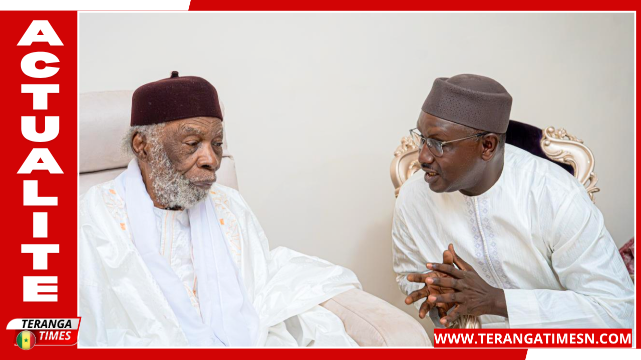 Preparatifs du Gamou : Dr Cheikh Tidiane Dièye en visite auprès du Khalife général de Ndiassane