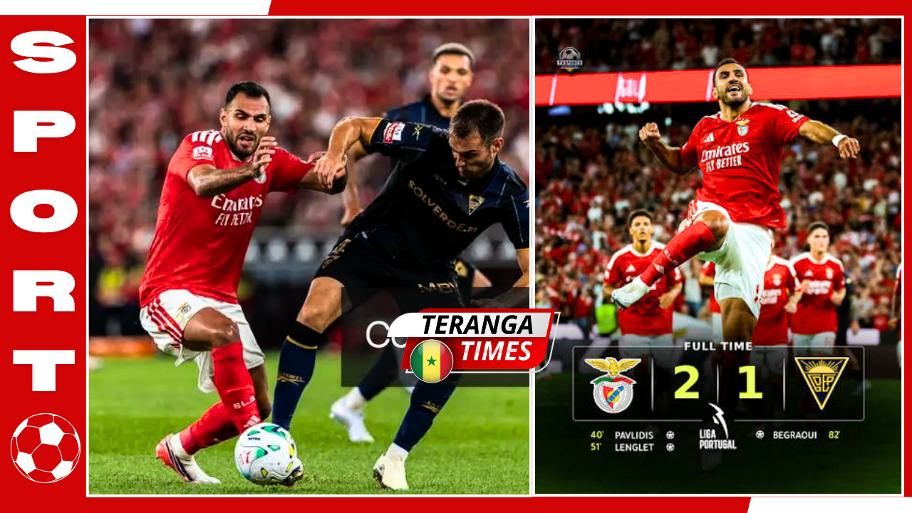 Liga Portugal : le Benfica se défait d'un Estoril accrocheur (2-1) à l'Estádio da Luz