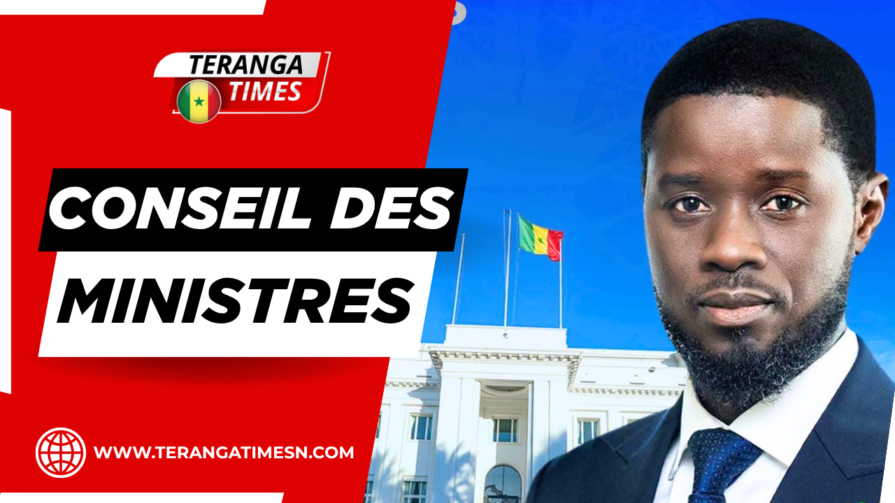 Communiqué du Conseil des Ministres de ce mercredi 02 Septembre 2026