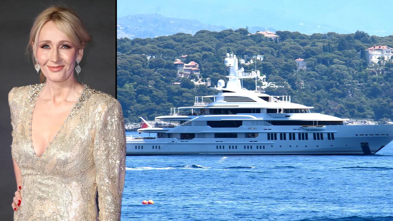 Le mystérieux superyacht du port de Los Angeles appartiendrait à J.K. Rowling