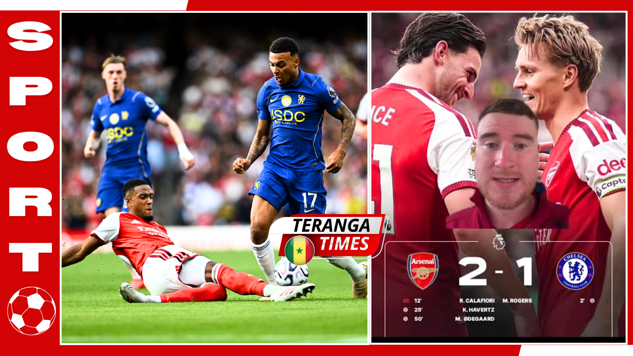 Arsenal renverse Chelsea 2-1 dans un derby londonien électrique et conserve son sans-faute