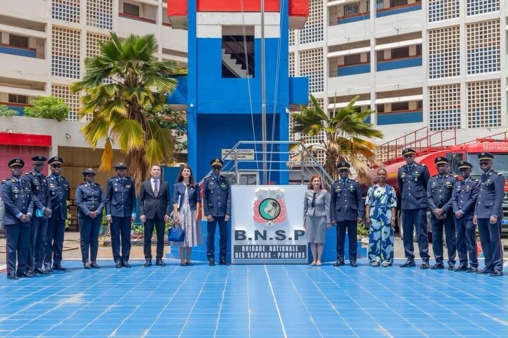 Coopération bilatérale : L'Ambassadrice de Turquie en visite stratégique à la Brigade Nationale des Sapeurs-Pompiers du Sénégal