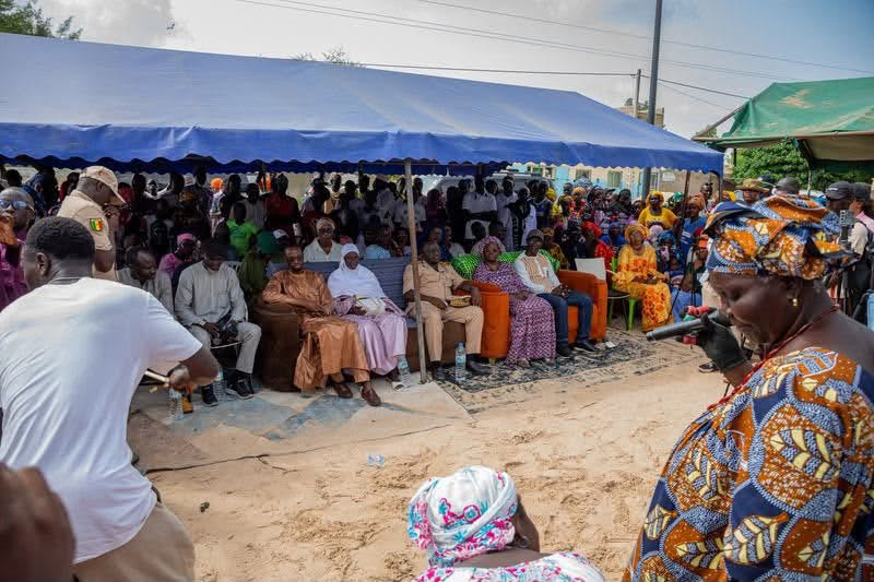 Action sociale : En tournée à Djilass, Marie Angélique Diouf annonce 70 milliards FCFA pour les Bourses de sécurité familiale