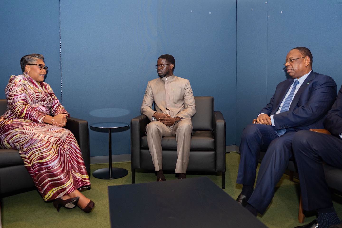 ONU : Bassirou Diomaye Faye échange avec la Première ministre de la RDC sur la coopération et la paix en Afrique
