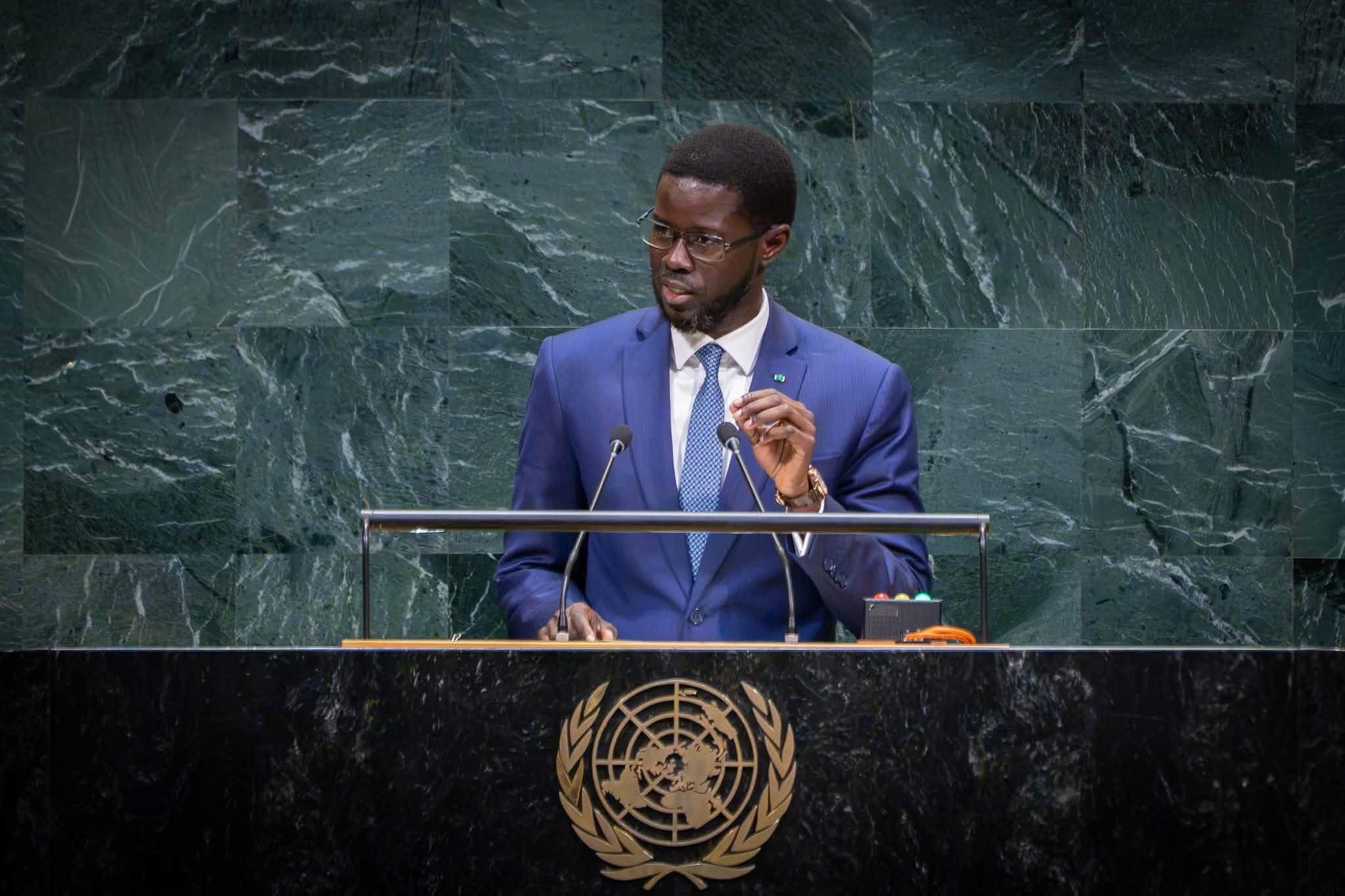 ONU: Bassirou Diomaye Faye réaffirme la vision du Sénégal pour un multilatéralisme plus inclusif