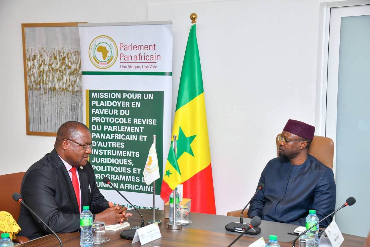 Parlement panafricain : El Malick Ndiaye reçoit une délégation en mission de plaidoyer au Sénégal