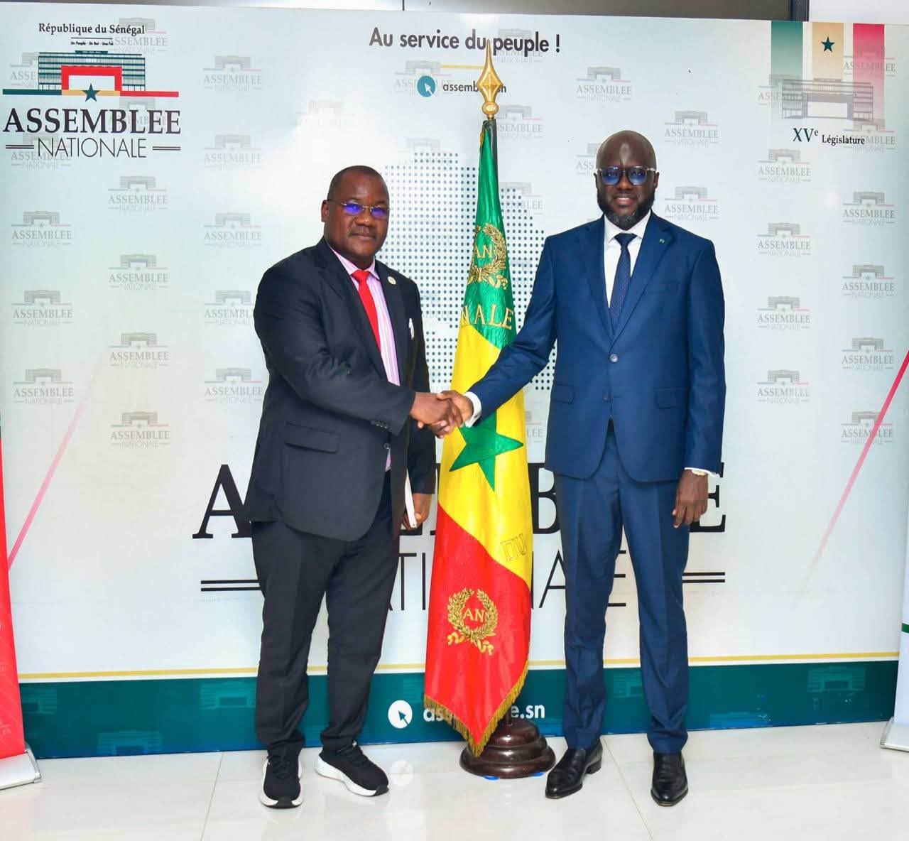 Parlement panafricain : El Malick Ndiaye reçoit une délégation en mission de plaidoyer au Sénégal