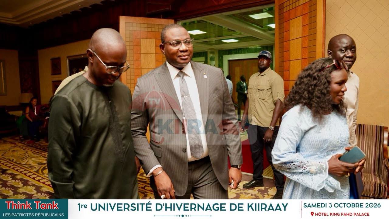 Engagement politique : Le Parti KIIRAAY tient la première Université d'hivernage de son Think Tank au King Fahd Palace