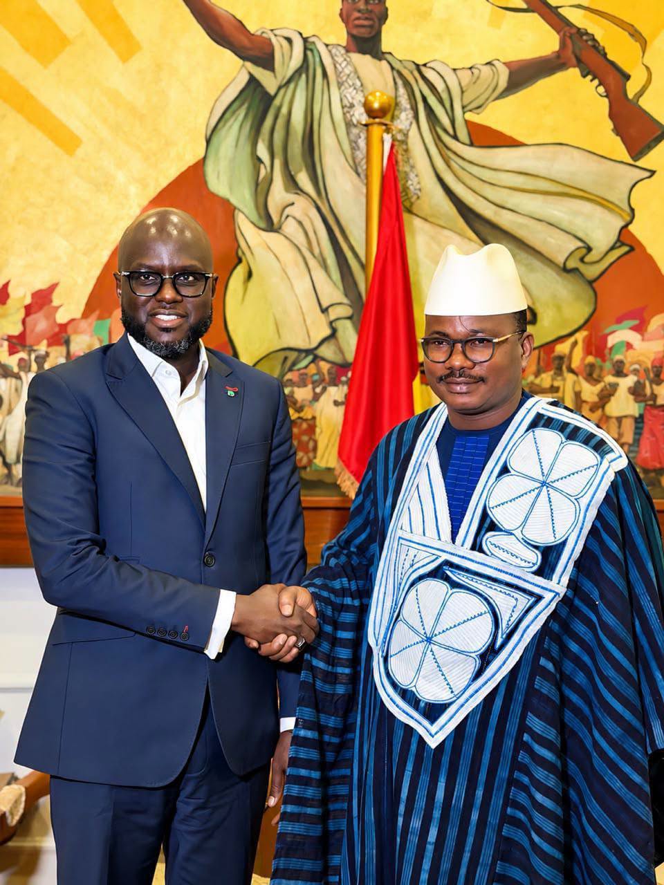 Diplomatie parlementaire: El Malick Ndiaye à Conakry pour l'ouverture de la session ordinaire de l'Assemblée nationale de Guinée