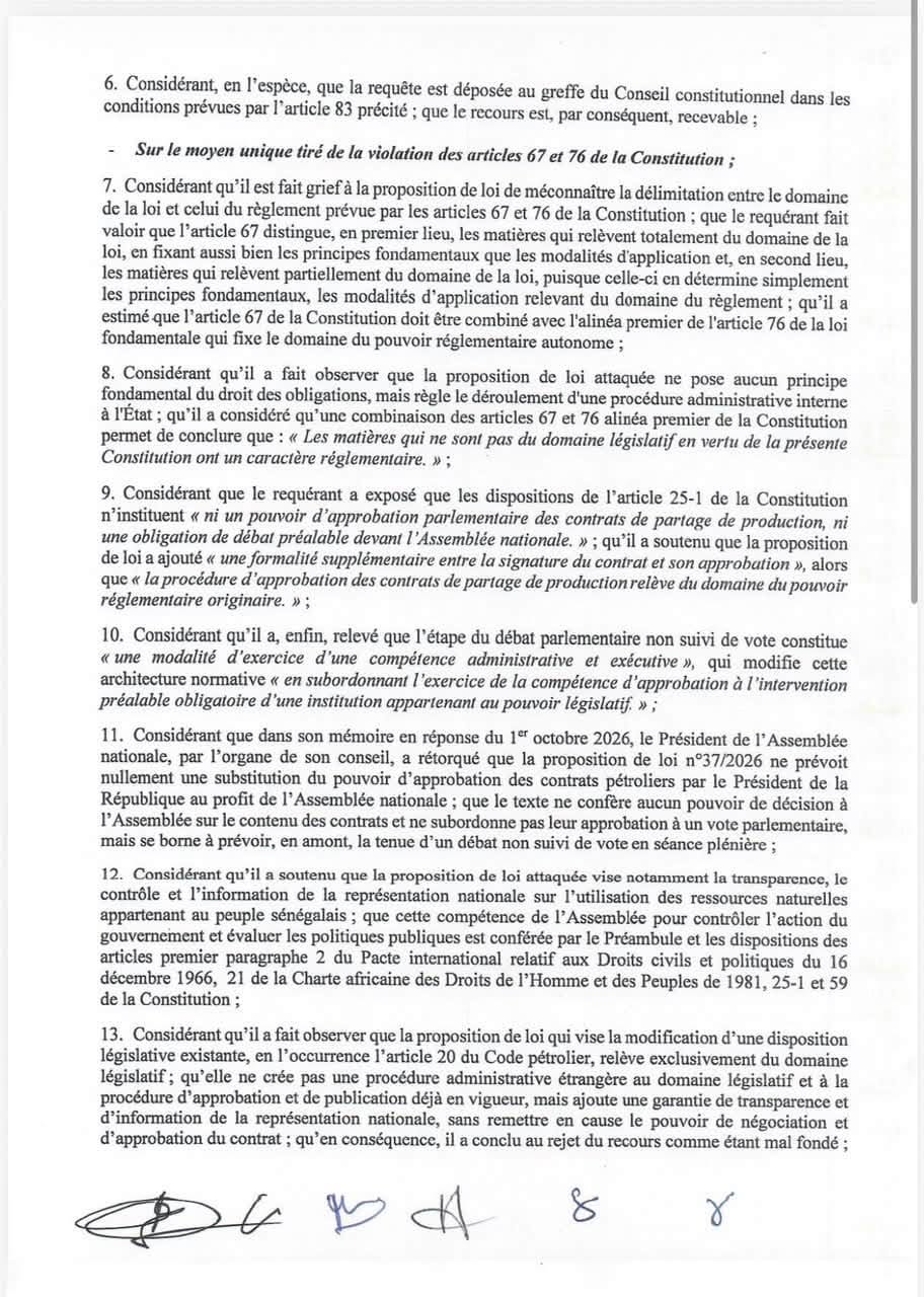 Transparence sur les ressources naturelles: Abdourahmane Diouf appelle au respect des rôles institutionnels