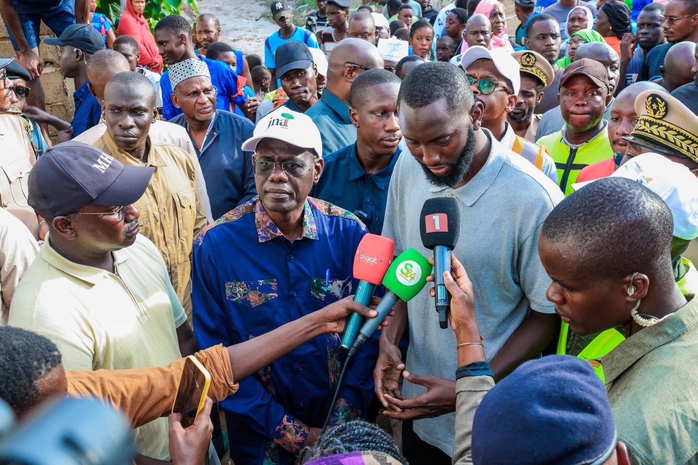 Inondations à Dakar: Ahmadou Alhaminou Lo sur le terrain après une réunion d’urgence
