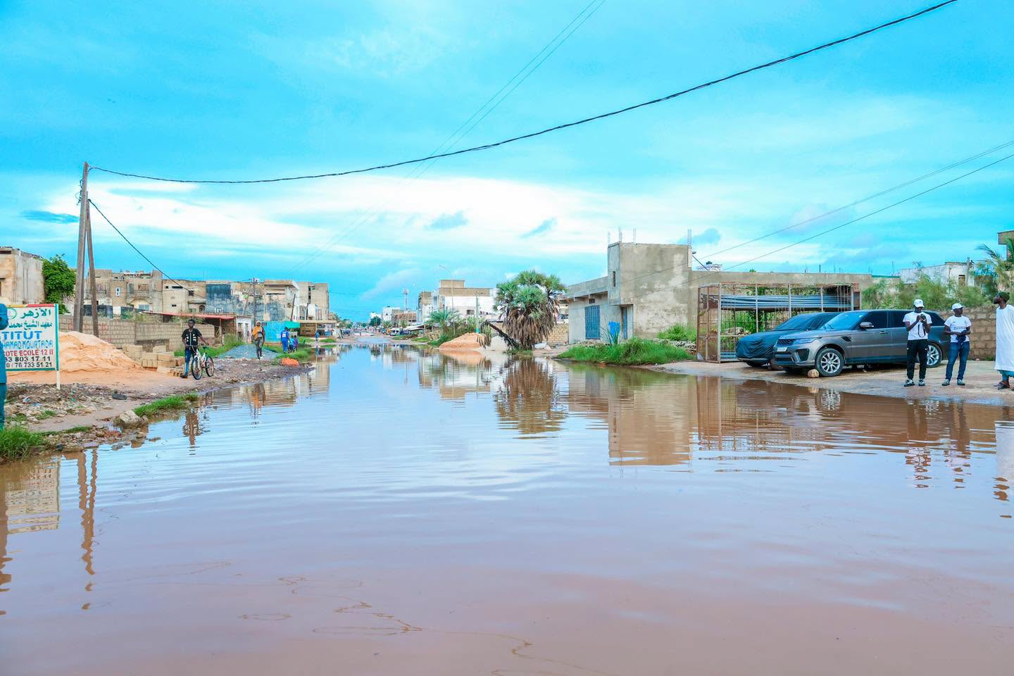 Inondations à Dakar: Ahmadou Alhaminou Lo sur le terrain après une réunion d’urgence