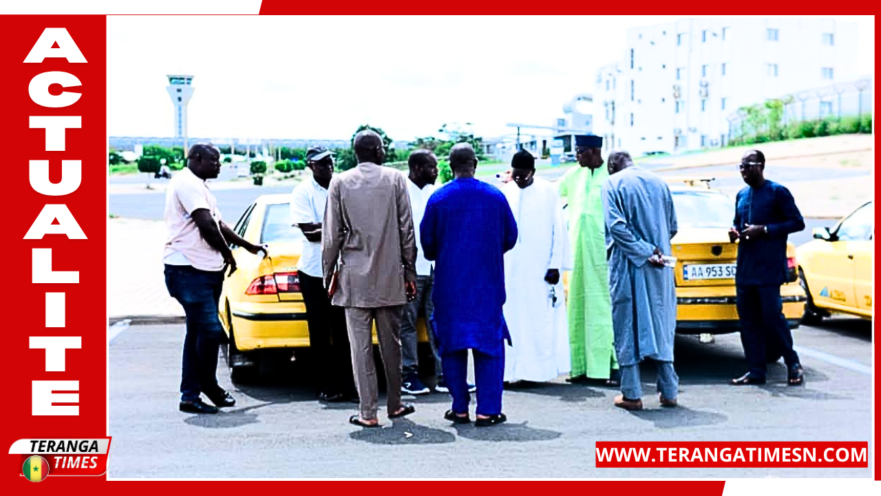 JOJ Dakar 2026 : Cheikh Bamba Dièye mobilise les chauffeurs de taxi à l’AIBD pour une vitrine aéroportuaire moderne