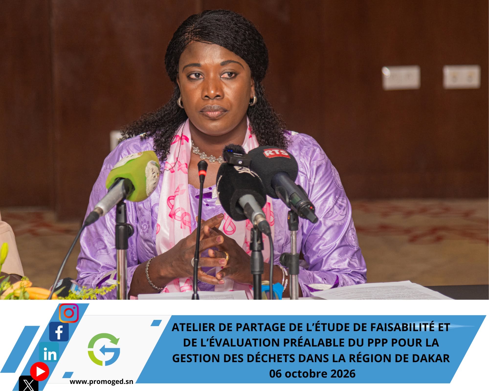 Dakar : Le PROMOGED franchit une étape décisive vers un Partenariat Public-Privé pour la gestion des déchets