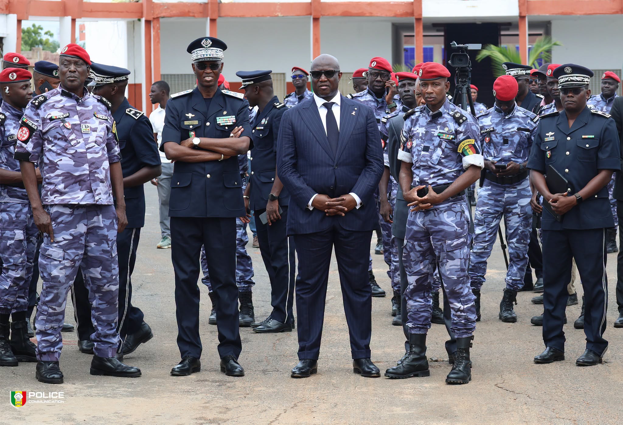 Police nationale : Mouhamadou Makhtar Cissé en visite au camp Abdou Diassé