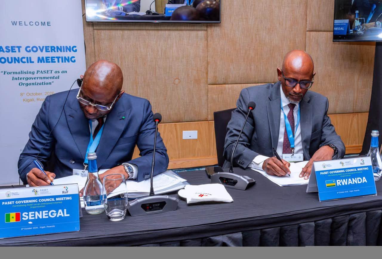 Rwanda : le Conseil du PASET adopte sa Charte à Kigali