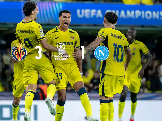 Espagne : Le Napoli de Massimiliano Allegri prend l'eau à Villarreal et concède une lourde défaite
