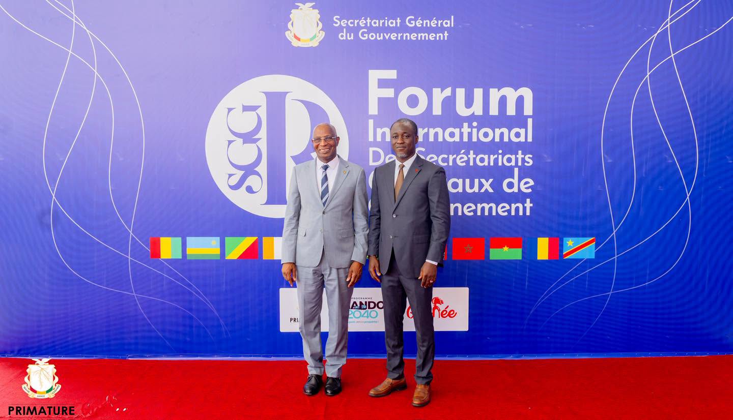 Guinée : le Premier ministre ouvre le Forum des Secrétariats généraux de Gouvernement