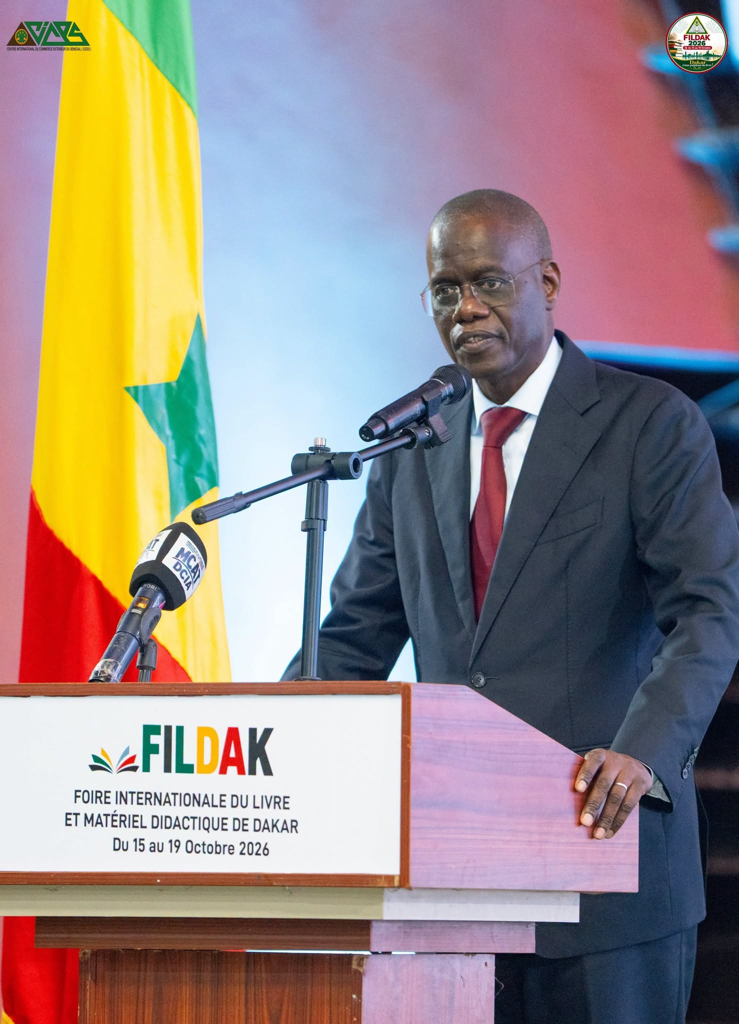 FILDAK 2026 : Le Premier ministre Ahmadou Al Amine Mohamed LÔ ouvre la 18e édition au CICES