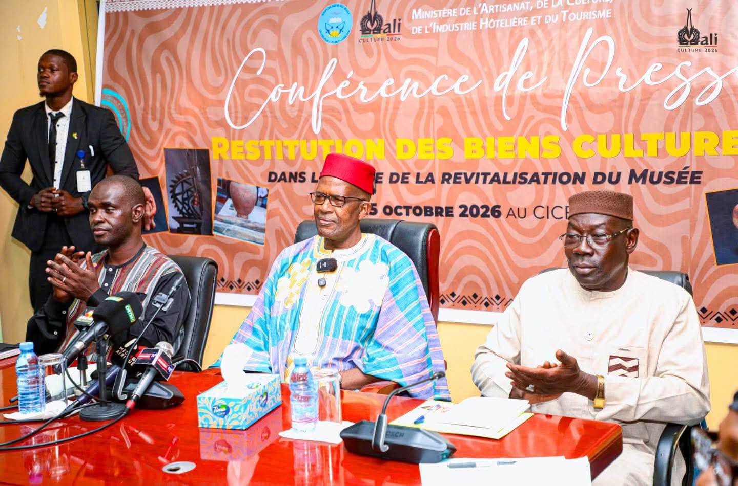 Mali : Le ministre Mamou Daffé annonce la restitution de 223 biens culturels