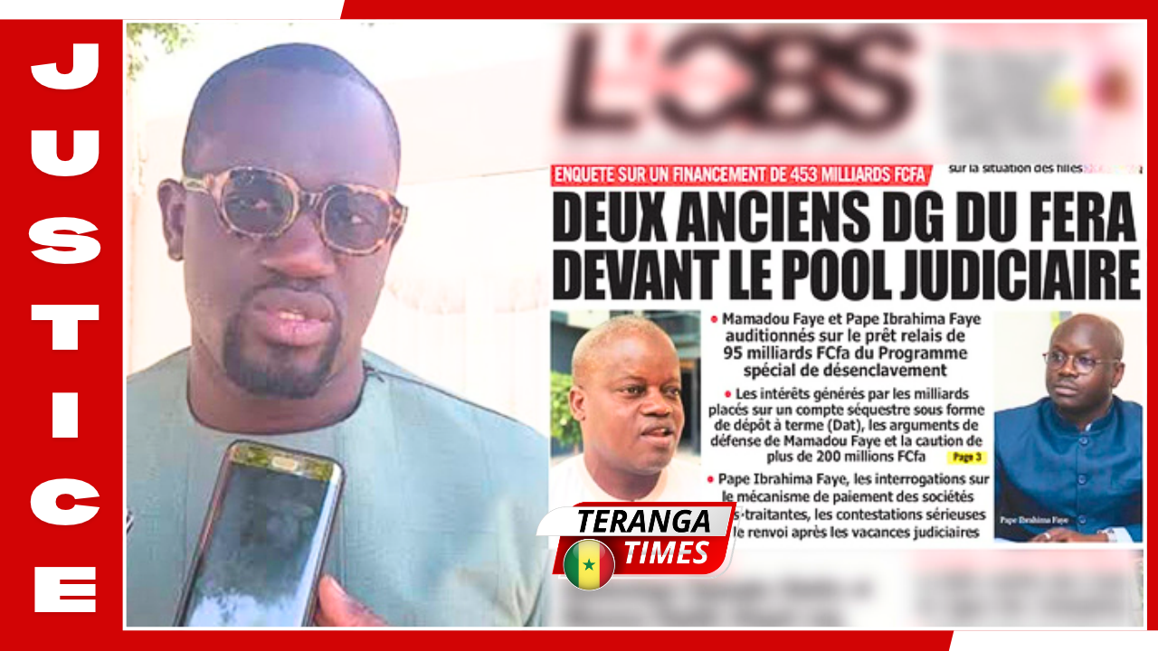 Affaire du PSD : Deux anciens directeurs du FERA entendus par le Pool Judiciaire Financier sur un financement de 453 milliards de FCFA