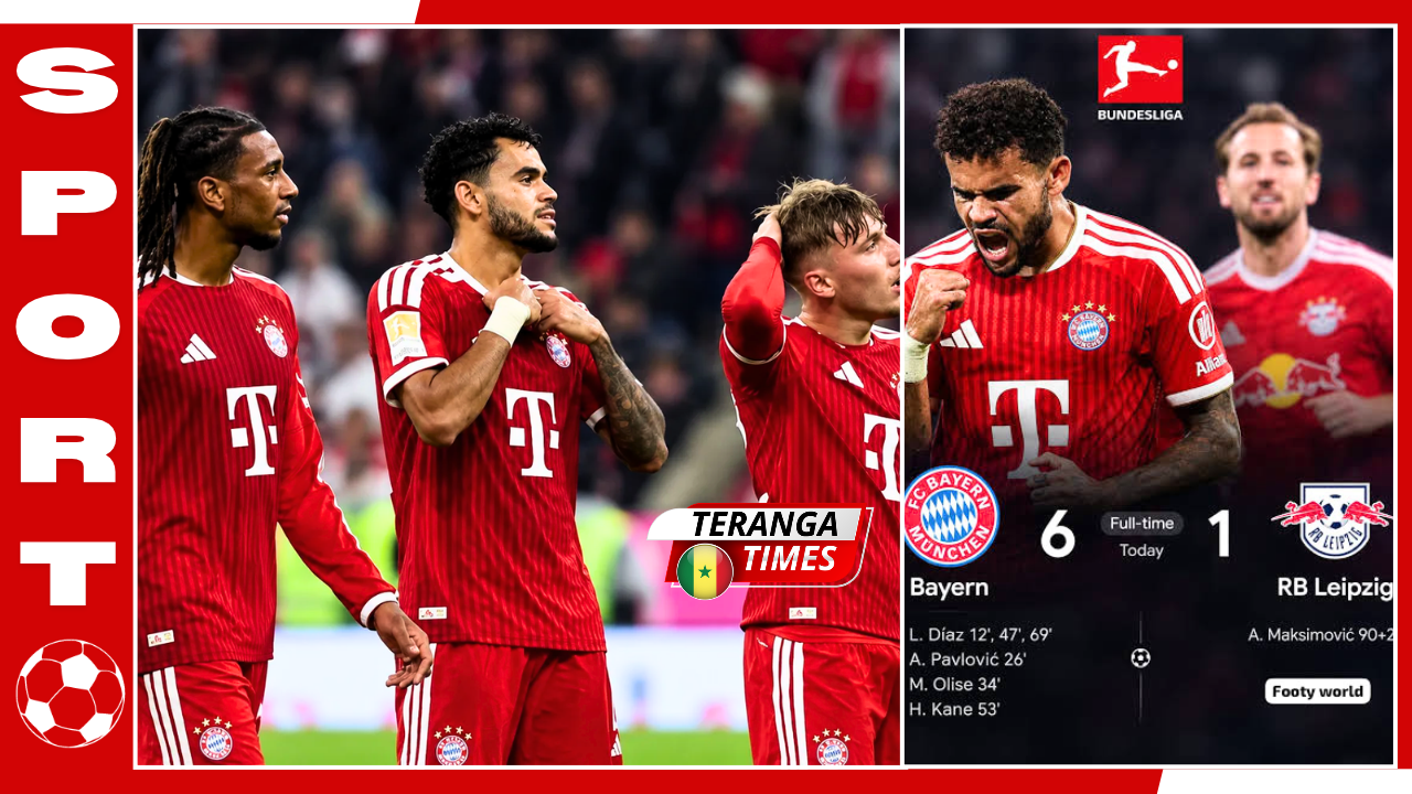 Bundesliga : Déroute historique de RB Leipzig face au Bayern Munich (6-1), la direction sportive recadre l'équipe