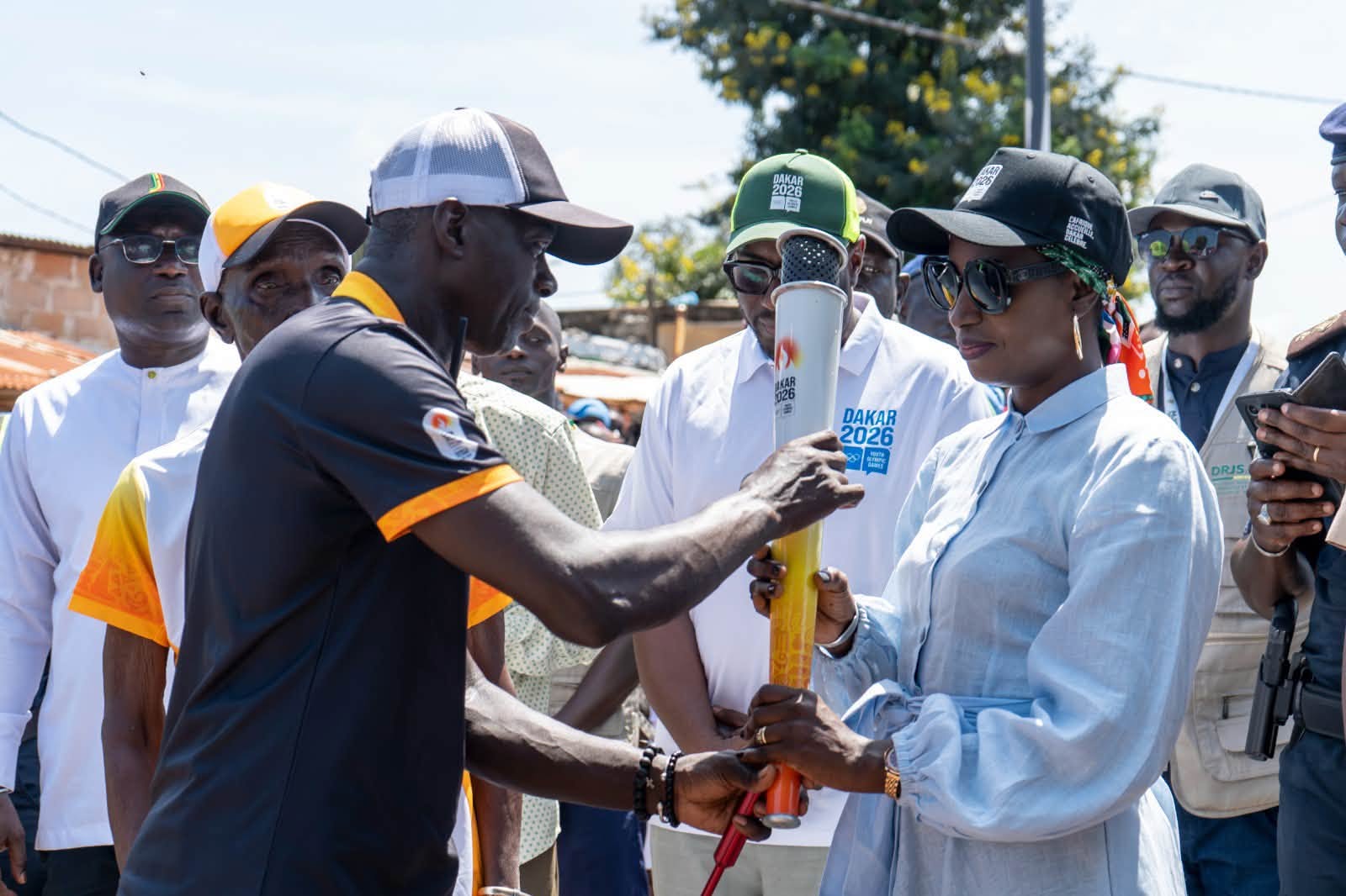 JOJ Dakar 2026: La Flamme olympique conclut son périple national dans une grande ferveur populaire à Bignona