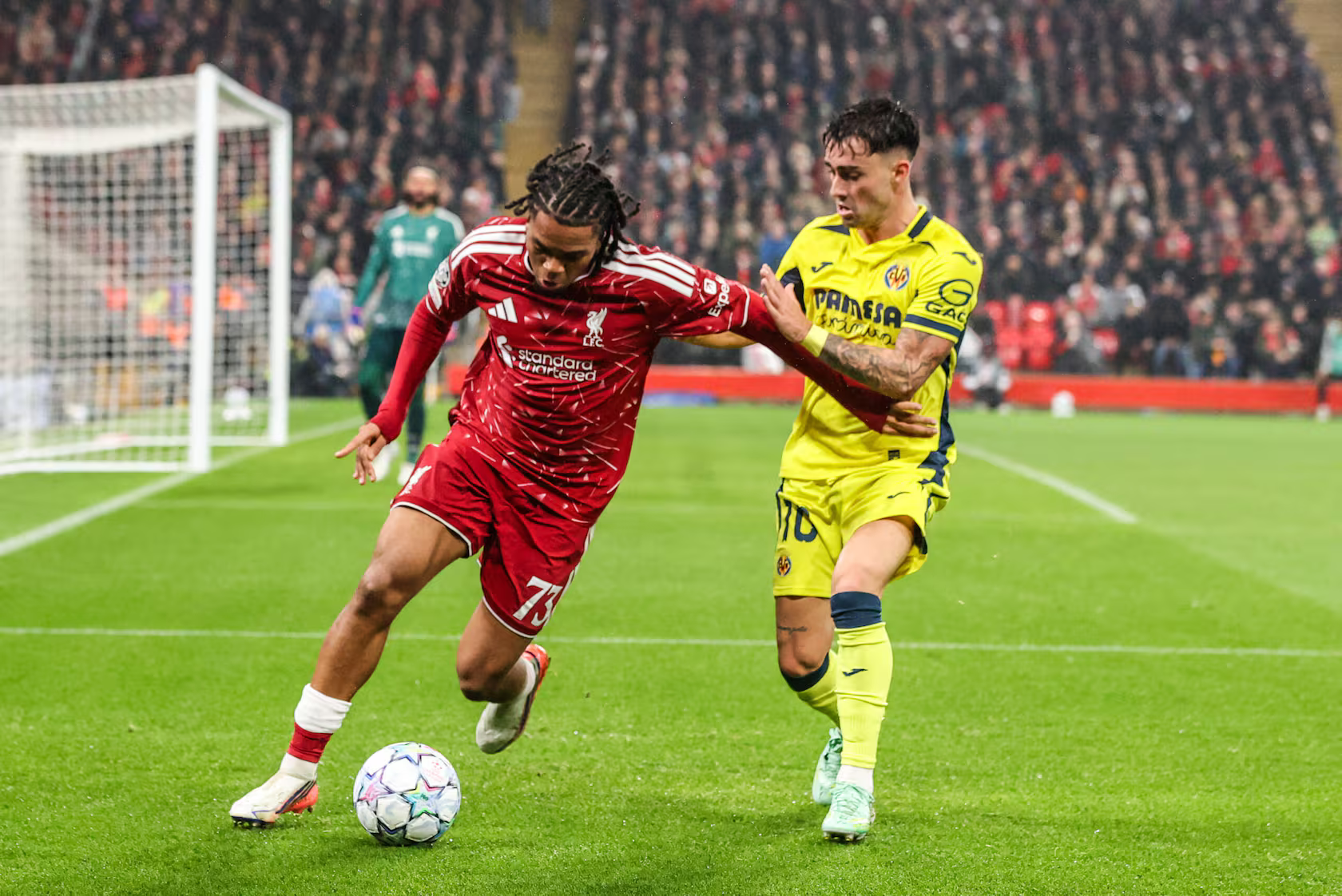 Ligue des Champions: Rio Ngumoha étincelant, Liverpool renverse Villarreal au terme d'un match fou à Anfield