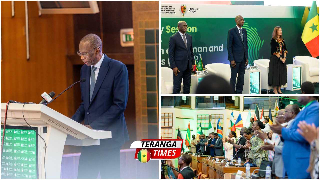 Droits humains en Afrique: le Sénégal réaffirme son engagement à la clôture de la 89e session de la Commission africaine
