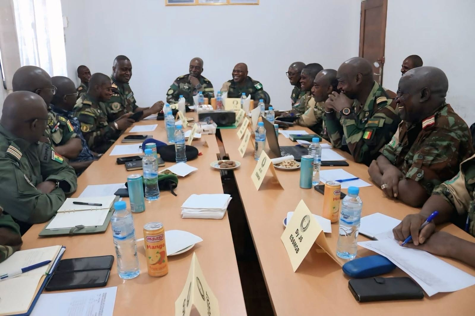 Maintien de la paix en Guinée-Bissau: Une délégation militaire sénégalaise inspecte le contingent de la CEDEAO à Bissau