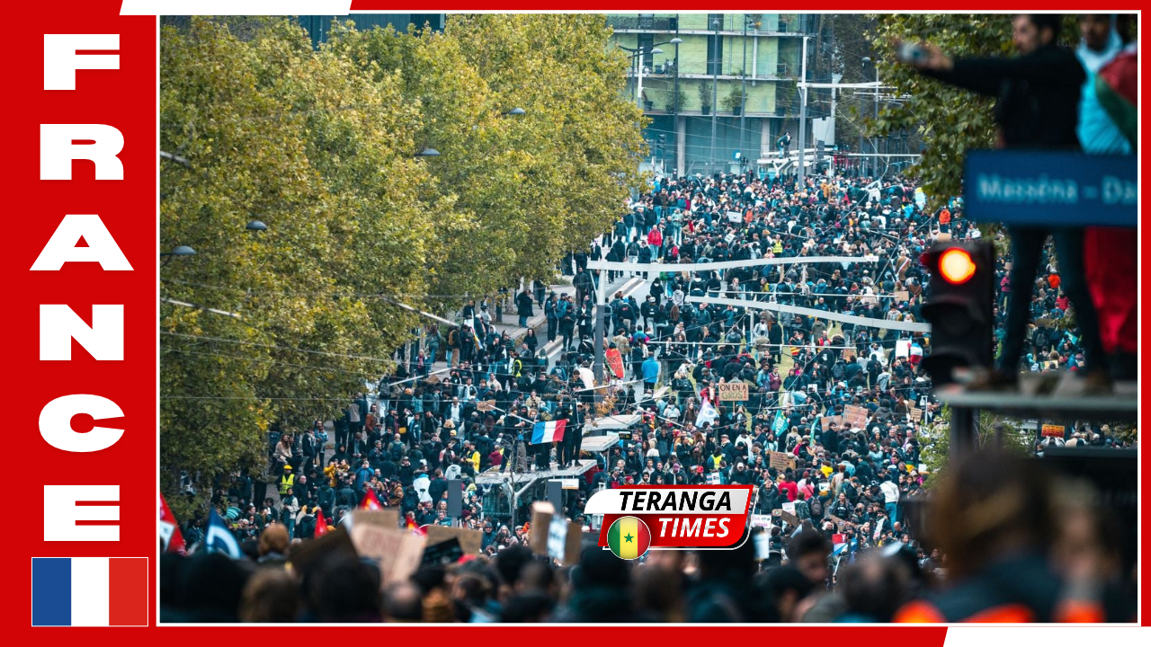 France: des centaines de milliers de manifestants dans la rue contre la vie chère