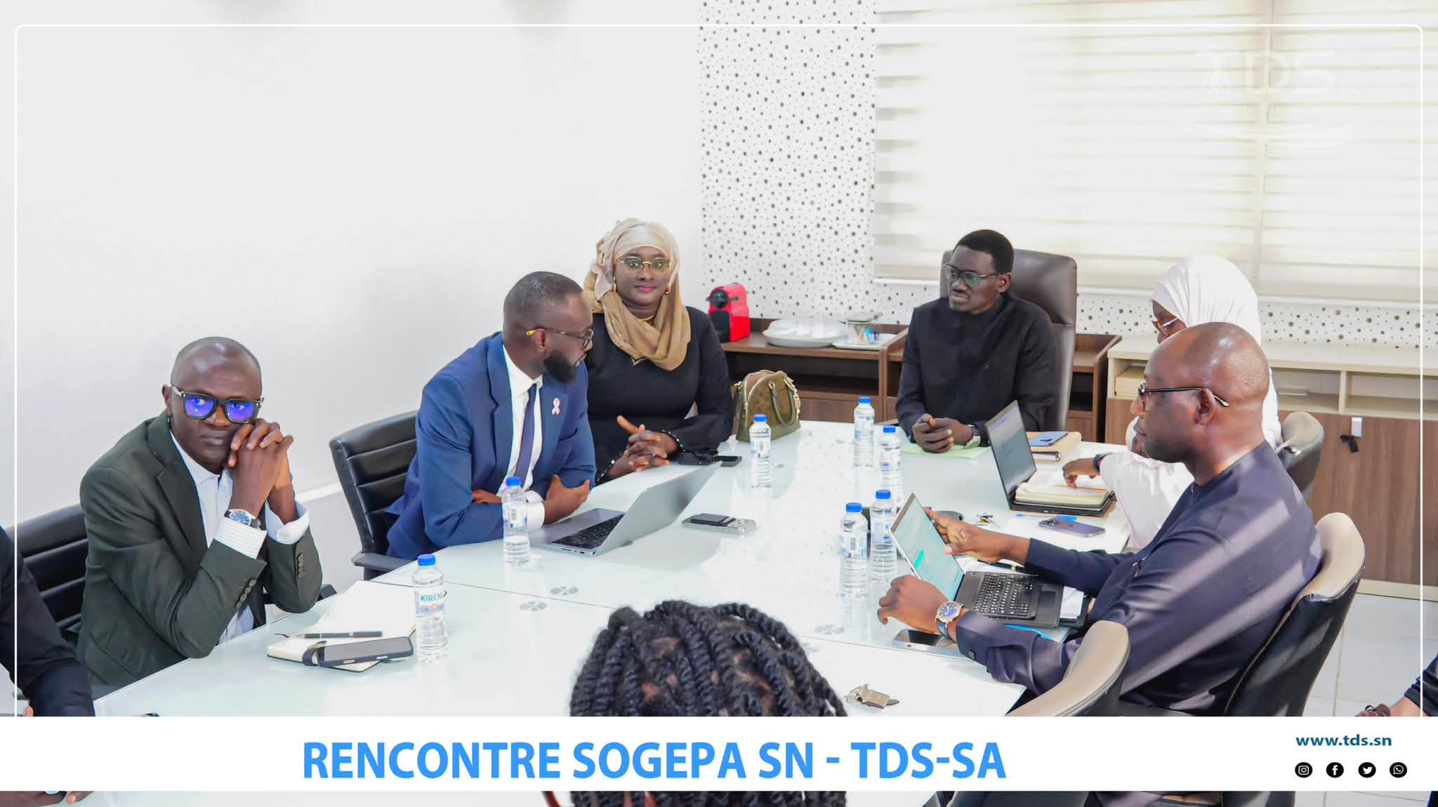 La SOGEPA et TDS-SA jettent les bases d'un partenariat stratégique pour la gestion et la sécurisation des actifs de l'État